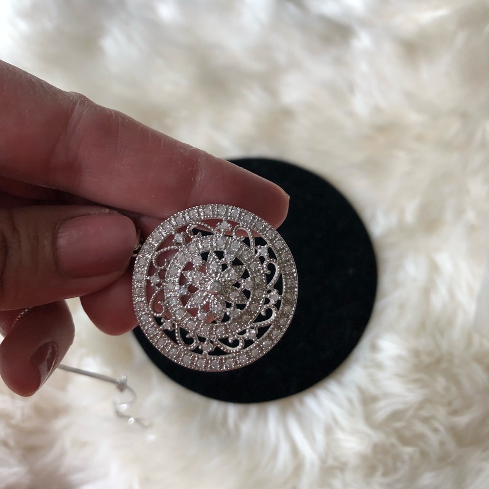 925 silver/topaz pendant. Beautiful ❤️
